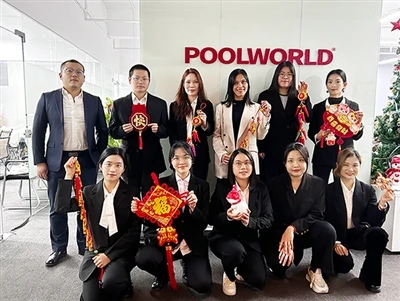 La bomba de calor Poolworld celebra el año nuevo chino